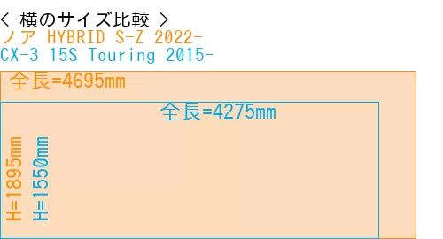 #ノア HYBRID S-Z 2022- + CX-3 15S Touring 2015-
